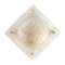 Mid-Century Modern Rhombus Shaped Murano Glass Wall Light, Italy, 1960s 3