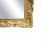 Espejo Regency rectangular de madera dorada hecha a mano, años 70, Imagen 2