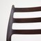 Model 78 Rosewood Dining Chairs by Niels O. Møller for J.L. Møllers, 1960s, Set of 6 7