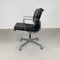 Black Leather Soft Pad Group Chair by Herman Miller for Eames, 1960s, Image 2