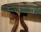 Victorian Green Leather Chesterfield Style Tufted Bench, 1900s, Image 9