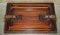 Antique Victorian Folding Butlers Campaign Tray Table, Image 19