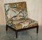 Norris Armchairs in Mulberry with Flying Ducks Upholstery from George Smith, 2022, Set of 2 2