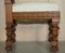 Antique Italian Ornate Carved Throne Chairs with Griffins & Dragons, 1860, Set of 2 18