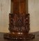 Victorian Pollard Oak Hand Carved Centre Occasional Table, 1840s, Image 4