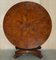 Victorian Pollard Oak Hand Carved Centre Occasional Table, 1840s 13