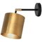 Svep Wall Lamp in Brass from Konsthantverk 1