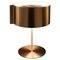Switch Table Lamp in Satin Gold by Nendo for Oluce, Image 5