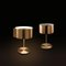 Switch Table Lamp in Satin Gold by Nendo for Oluce, Image 2