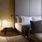 Duca Table Lamp in Warm Grey Metal by Nicola Gallizia for Oluce, Image 2