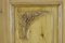 Baltic Pine Two-Door Armoire with Carved Crown, 1920s 14
