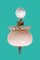 Pink Murano Glass and Brass Sconces in the style of Archimede Seguso, 1940s, Set of 2, Image 12