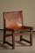 Leather & Walnut Model Riaza Hunting Lounge Chairs by Paco Muñoz, 1960, Set of 2 16
