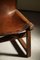 Leather & Walnut Model Riaza Hunting Lounge Chairs by Paco Muñoz, 1960, Set of 2, Image 4