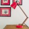 Lampada Maclamp vintage rossa di Terence Conran per Habitat, anni '60, Immagine 1