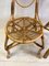 Vintage Bamboo & Rattan High Back Chair, 1960s 3