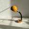 Italian Mustard Globe Desk Lamp 8