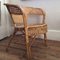 Vintage Bamboo & Cane Armchair, Image 3