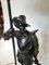 Late 19th Century Spelter Musketeer Table Lamps, 1890s, Set of 2, Image 5