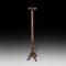 Tall Mahogany Torchere Plant Stand, 1890s, Image 1