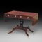 Regency Goncalo Alves Pedestal Sofa Table 1