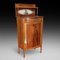 Edwardian Mahogany and Inlaid Bow Front Music Cabinet 1