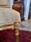 Sillas de salón victorianas de madera dorada. Juego de 2, Imagen 2