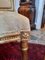 Viktorianische Salonstühle aus vergoldetem Holz, 2er Set 2