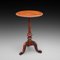 Victorian Mahogany Occasional Lamp Table, Image 1