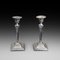 Adam Revival Silver Plate Candlesticks, 1890s, Set of 2, Image 1