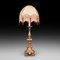 Gilded Cast Metal Table Lamp, 1920s 1