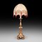 Gilded Cast Metal Table Lamp, 1920s, Image 1
