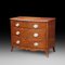 Late George III Mahogany Bow Fronted Chest of Drawers 1
