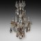 Early 20th Century French Brass Framed Chandelier, 1920s, Image 1