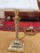 Edwardian Brass Twisted Corinthian Column Table Lamp 3