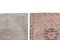 Square Pink Distressed Oushak Rugs, Set of 2 4