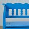 Banc Vintage en Pin Bleu, 1925 13