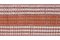Vintage Striped Red Shaggy Tulu Rug 5