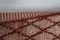 Brauner Vintage Angora Mohair Tulu Läufer aus organischer Wolle 11