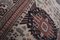 Vintage Animal Pattern Karabagh Runner Rug 8