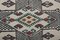 Tapis Kilim Jajim Vintage, Turquie 3