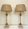 Lampes de Bureau Colonnes Corinthiennes de Kuatre, Espagne, 1970s, Set de 2 9