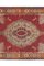 Vintage Turkish Orange Rug, Image 5