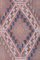 Türkischer handgewebter klassischer Kelim Teppich in Pastell mit Rautenmuster 4