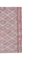 Turkish Classic Handwoven Pastel Diamond Pattern Kilim Rug, Image 7