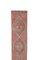 Tapis de Couloir Oushak Rose Vintage, Turquie 3