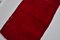 Crimson Red Wool Hand Woven Anatolian Area Rug 5