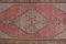 Hand-Knotted Turkish Runner Rug 3