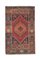 Tapis Oushak Vintage Rouge, Turquie 1