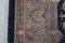 Vintage Chinese Art Deco Blue Square Rug 7